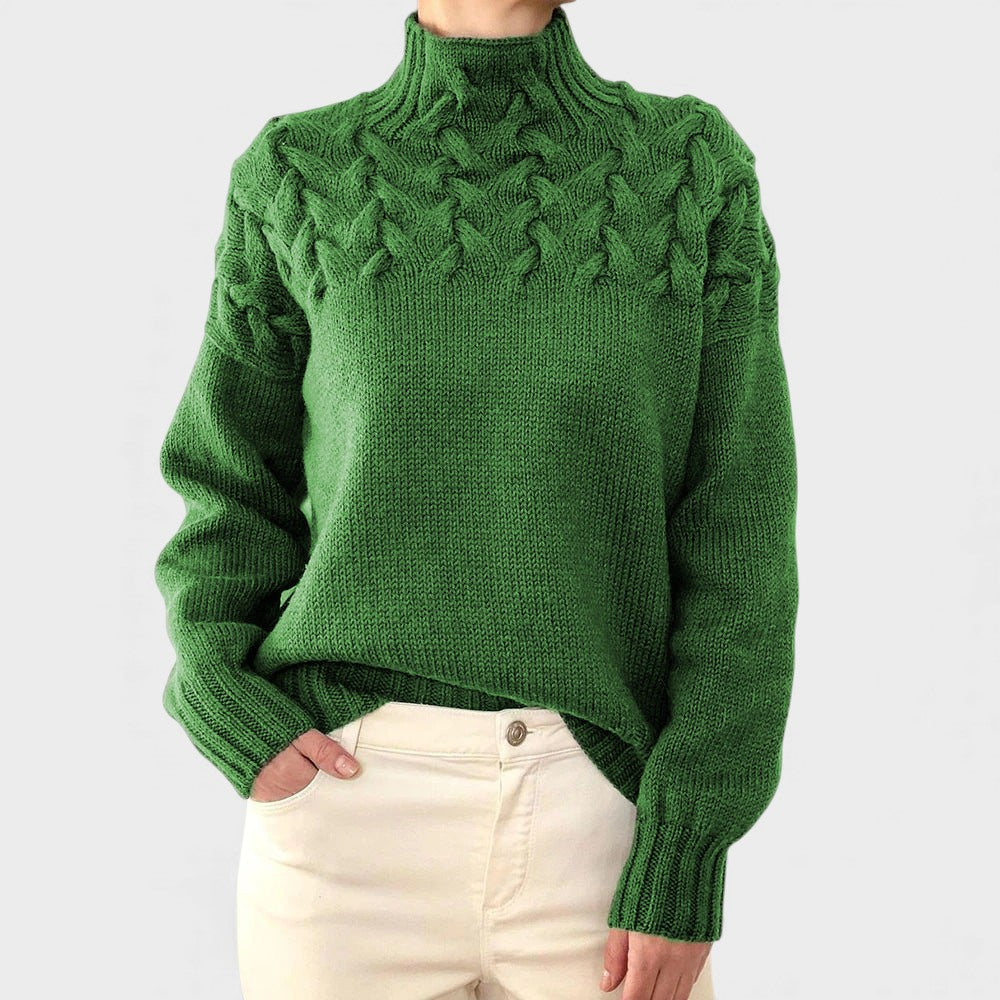 Ariana™ | Suéter de punto cálido con cuello alto