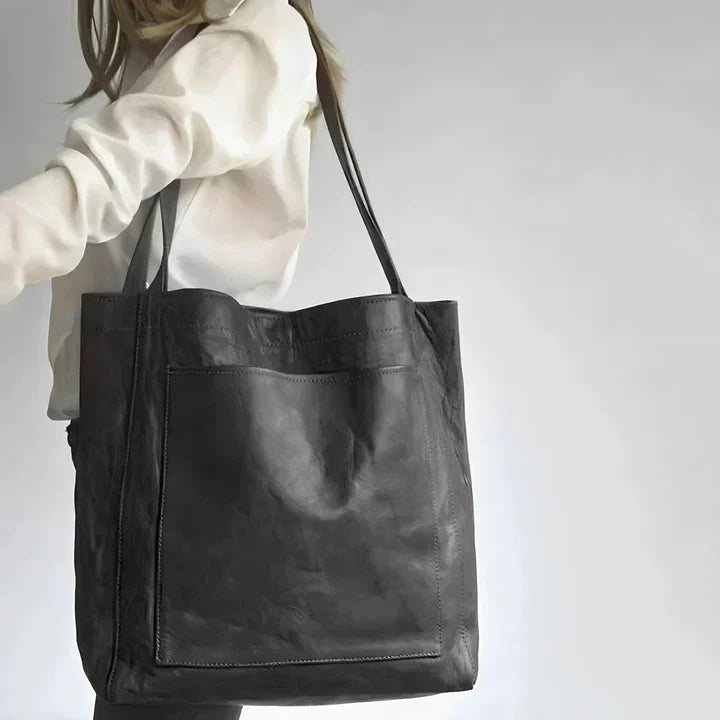 Claudia™ | Bolso tote de piel