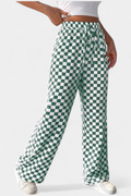 Teresa™ | Pantalones de Pierna Ancha con Estampado a Cuadros