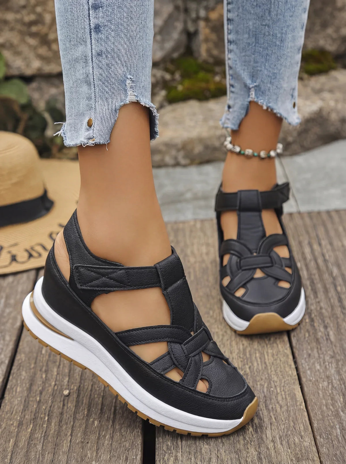 Selina™ | Sandalias de cuña cómodas