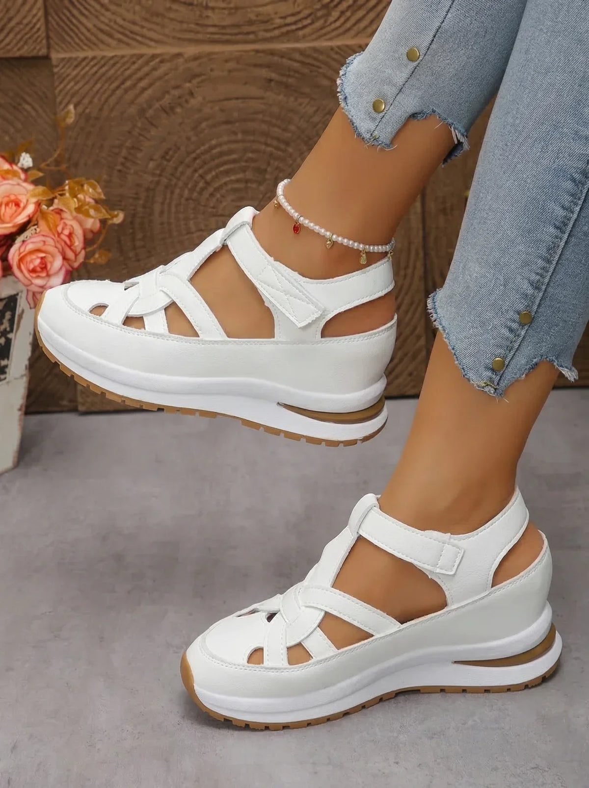 Selina™ | Sandalias de cuña cómodas