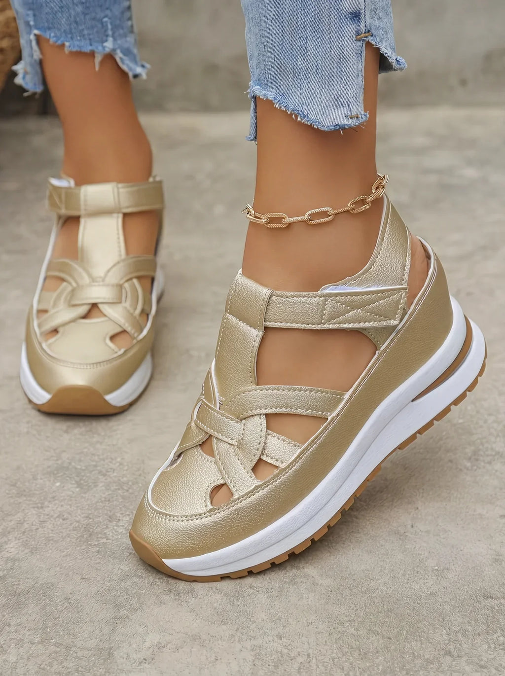 Selina™ | Sandalias de cuña cómodas