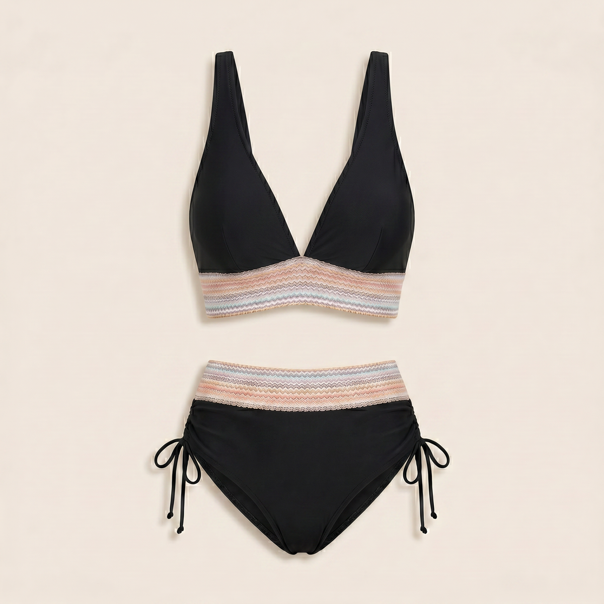 Nerina™ | Bikini elegante de talle alto