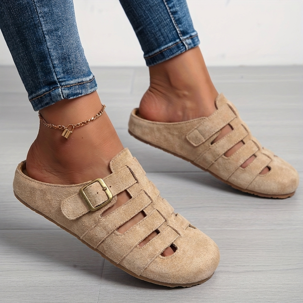 Nathalie™ | Sandalias mules de confort