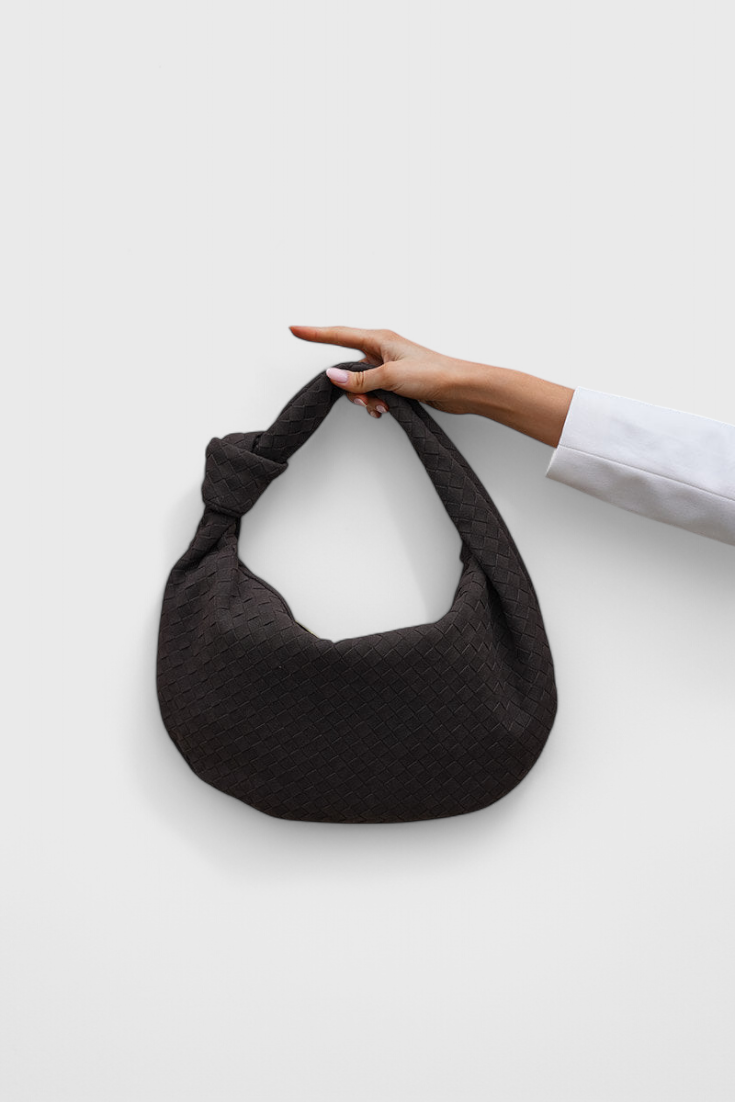 Carolina™ | Bolso Mediano Woven con Detalle de Nudo