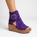 Aurelia™ | Botines de cuña abiertos estilo moderno