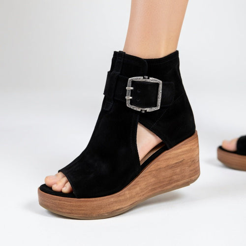 Aurelia™ | Botines de cuña abiertos estilo moderno