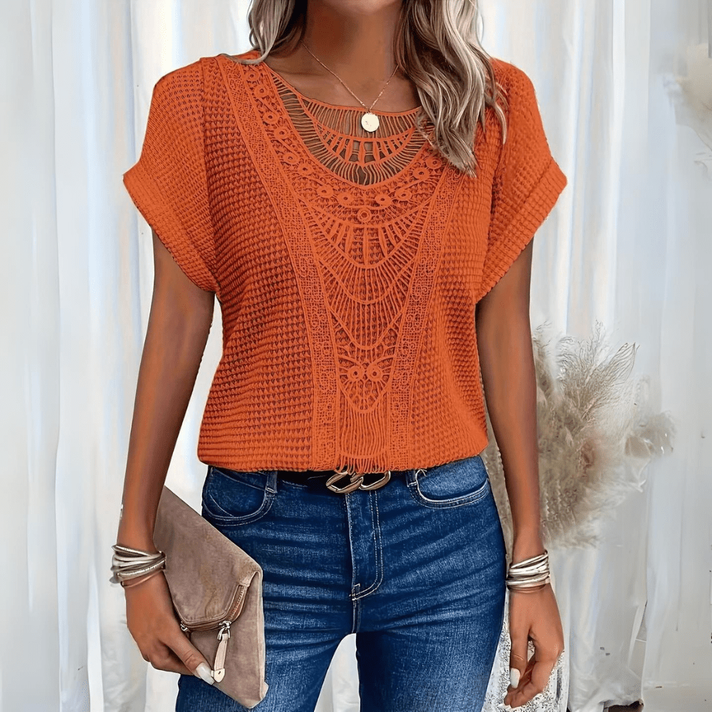 Elise™ | Top elegante de encaje