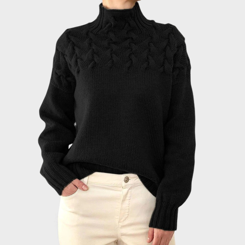 Ariana™ | Suéter de punto cálido con cuello alto